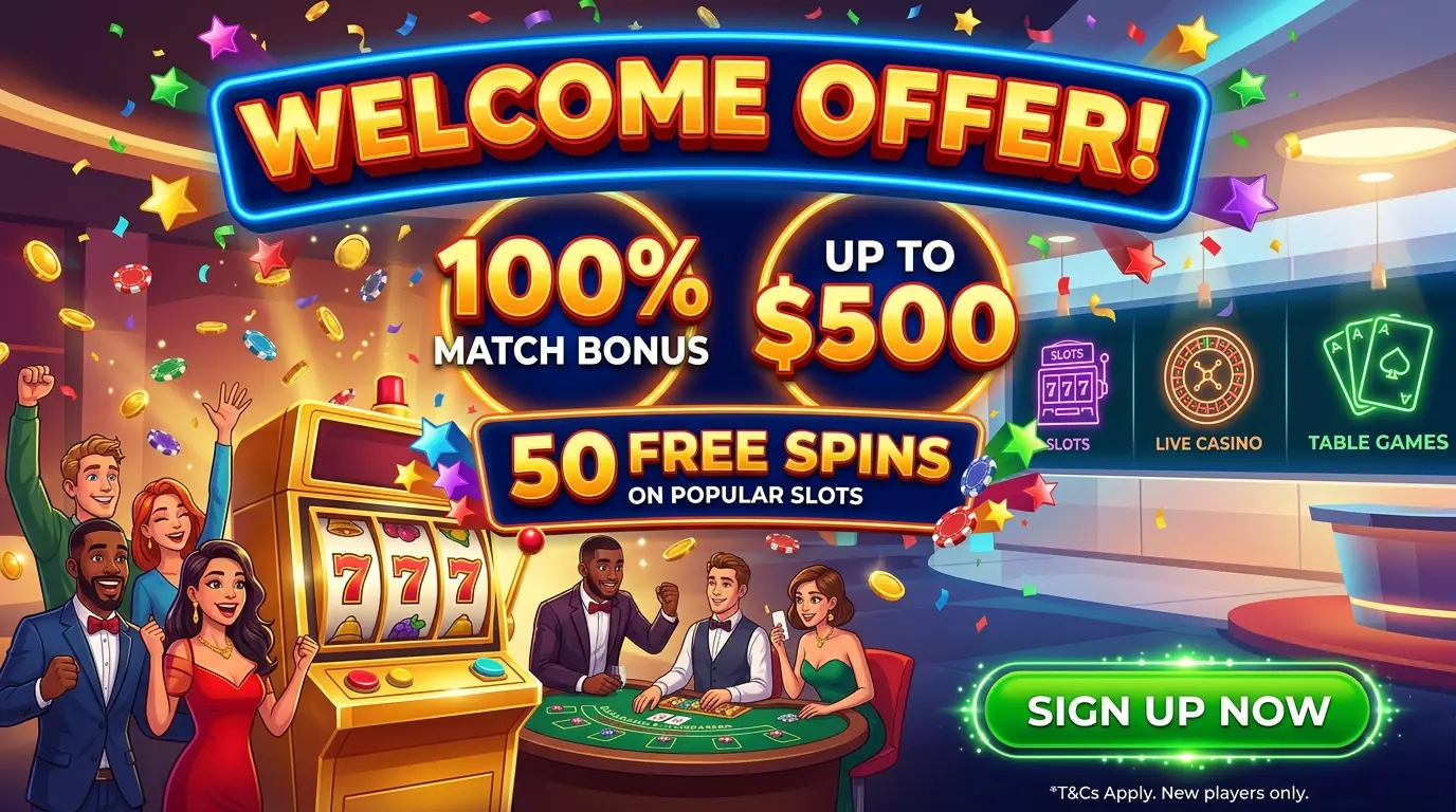 Pelikaani casino aloitustarjous
